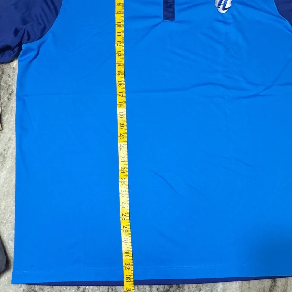 Nike Golf Polo Mens 3XL Arlington Ducks Unlimited Embroidered Blue‎ Dri-FIT